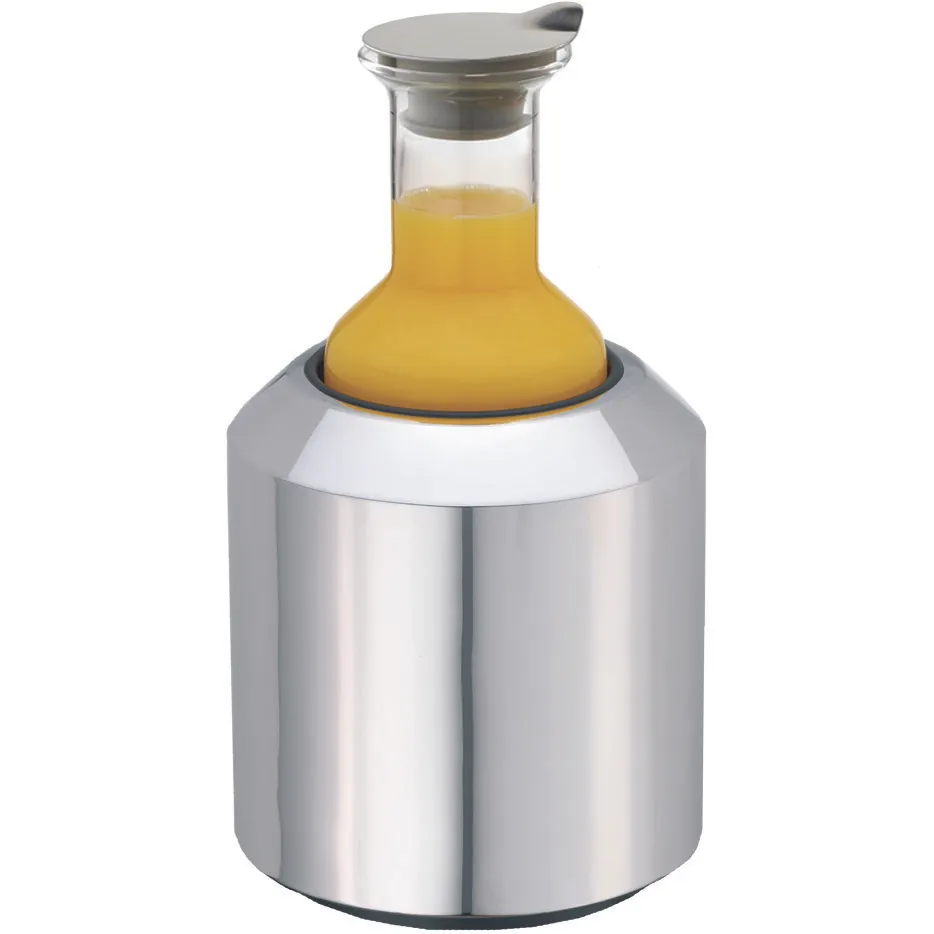 GET 3159071 Frilich Carafe Set, 1.3 Qt (1.2 L) 6.7"x6"x10.8" Plastic Steel Lid 35‑59 oz - Set