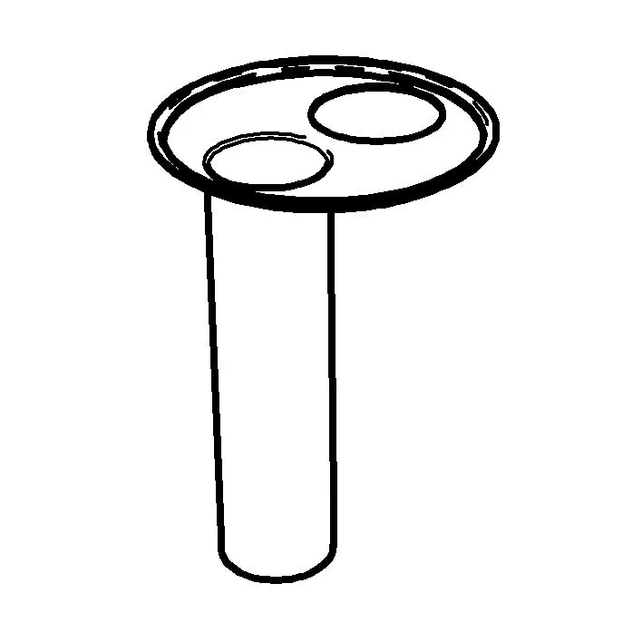 GET 3170215 Frilich® Replacement Ice Tube, Stainless Steel