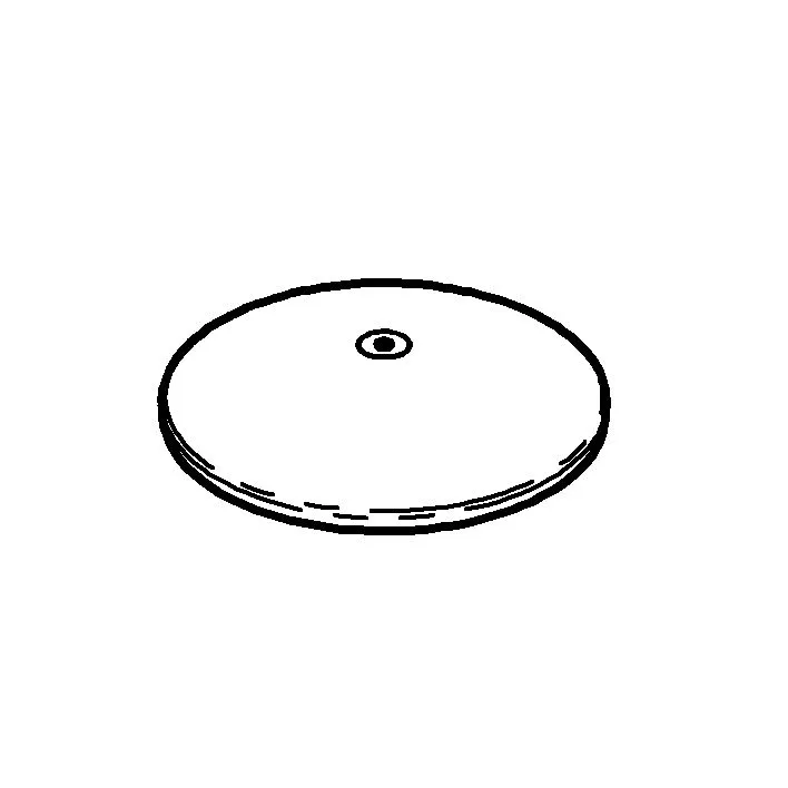 GET 3170904 Frilich® Replacement Lid, Without Knob, Stainless Steel