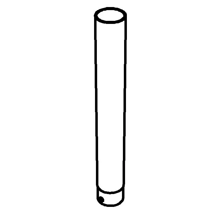 GET 3178272 Frilich Food‑Holding Tube, 4.8 Qt Clear Acrylic for Rotary Cereal Dispenser