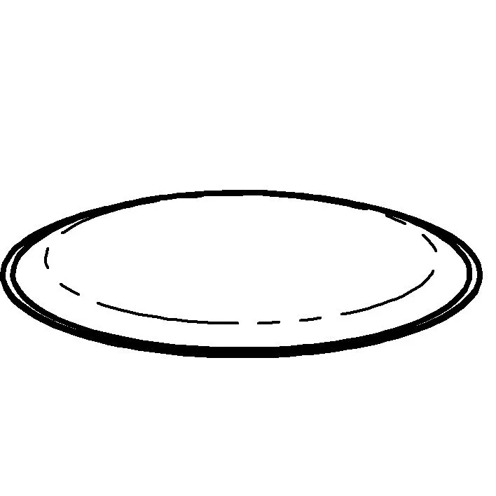 GET 3255850 Frilich® Replacement Cooling Pack, White, For Cold Food Display Sets