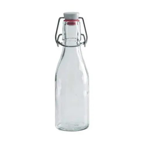 GET 3768230 Frilich Replacement Swing Top Bottle, 6.76 Oz. (0.2 Liter), Glass