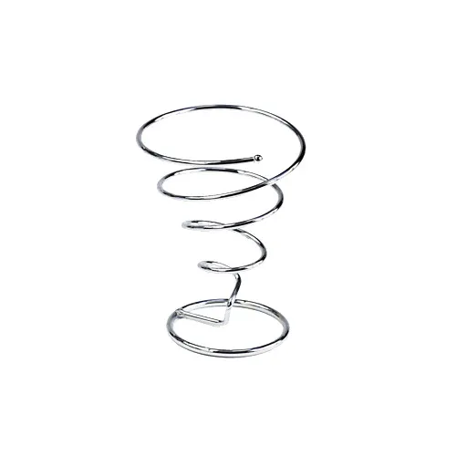 GET 4-18180-S Fry Cone Basket, 4" Dia. x 6" H, Chrome Plated, Cone Shape
