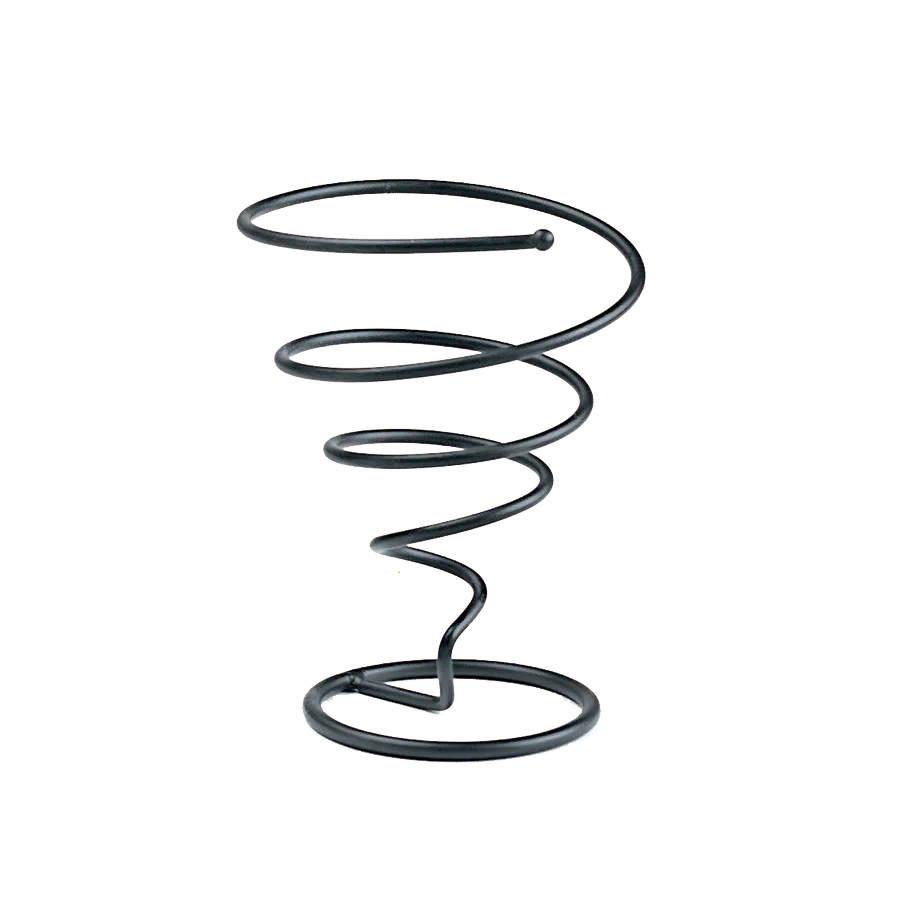 GET 4-318180 Clipper Mill Fry Cone Basket, 4" Dia. x 6" H, Iron Powder Coated Black, Restaurant Food Serving Basket