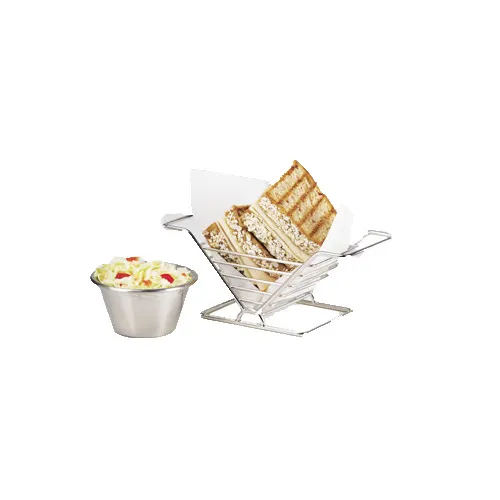 GET 4-89444 Stainless Steel Condiment Cup, 6 Oz Capacity, 4" Dia. x 2-1/4" H, Servingware Accessory
