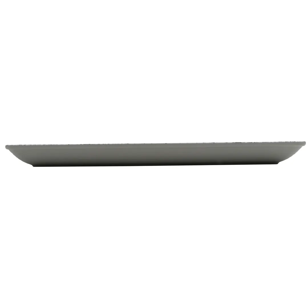 GET 50095-PEB Cheforward Endure Tray, 19 3/5" x 6 3/4" x 1 1/2", Rectangular, Melamine, Black