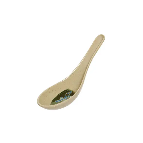 GET 6020-TD Traditional Soup Spoon, 0.6 Oz., Break-Resistant, Dishwasher Safe, Melamine – 1 Dozen