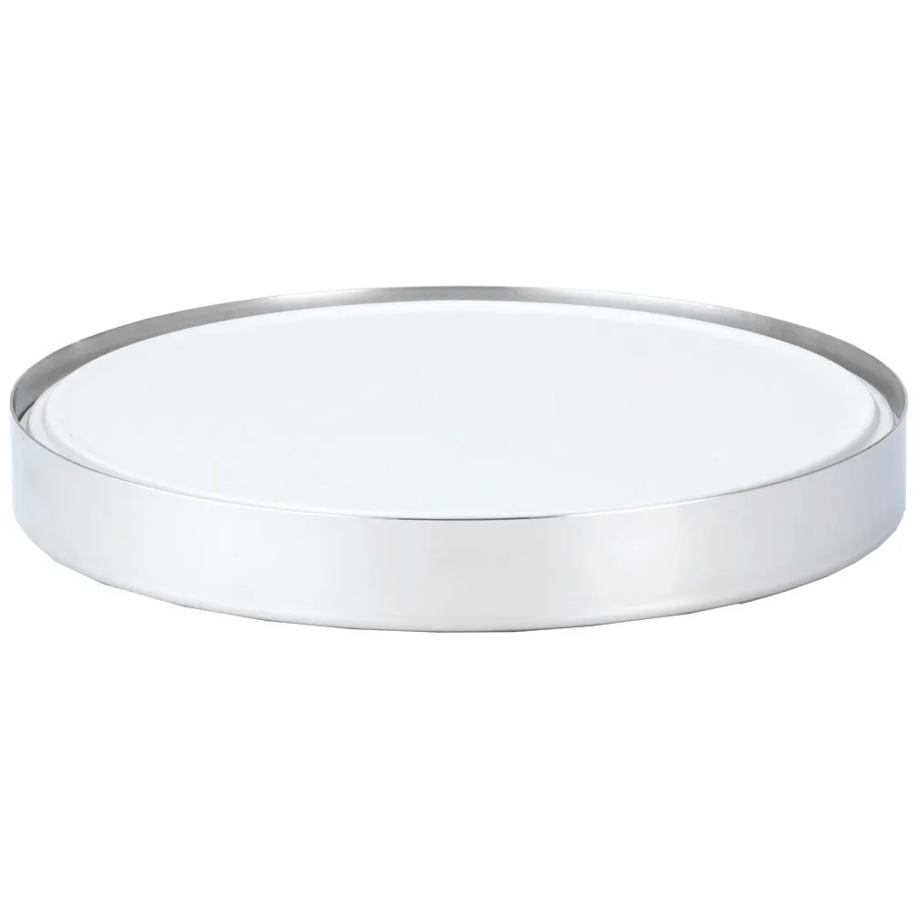 GET 6240020 Frilich Food Display Set, 12" Dia. x 2" H Round, China Plate, Cooling Pack, Base - Set