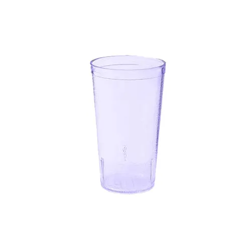 GET 6612-1-BL Tumbler - 12 Oz, 3" Dia × 5-1/8" H, Textured, BPA-Free, SAN, Blue - Dozen