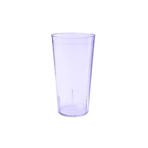 GET 6624-1-BL Tumbler, 24 Oz, Blue, Textured, SAN, BPA Free, 3-1/2" Dia. X 7"H - 1 Dozen