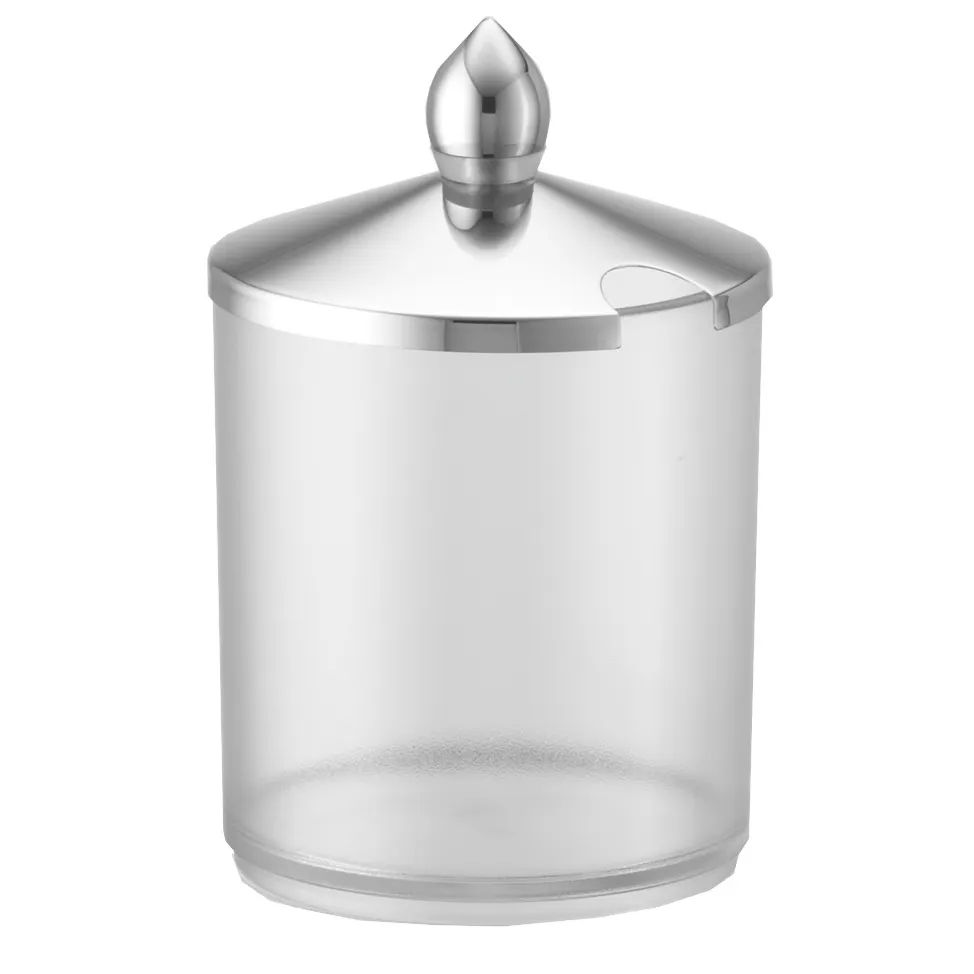 GET 8169010 Frilich 0.63 Qt Stainless Lid, SAN “Good Night” Lid – Fits Elegance Jam Bar (ECO018E)