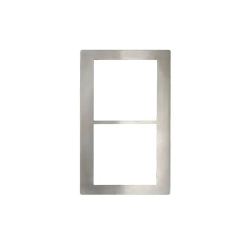 GET 82720B2 Tile Serving Inset, 21-11/16" x 13-1/4" Stainless Steel with Two Square Cut‑Outs