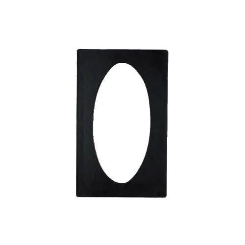 GET 82725A1 Bugambilia Tile, 20-13/16" x 12-3/4" Stainless Steel Oval Cut-Out, Fits TFUL04 Bowl