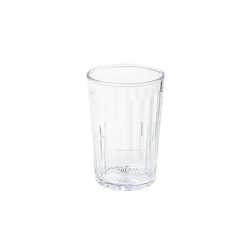 GET 8805-1-CL Spektrum Tumbler – 5 oz, Textured, 2-5/16" Dia × 3-1/4" H, BPA‑Free SAN – 1 Dozen