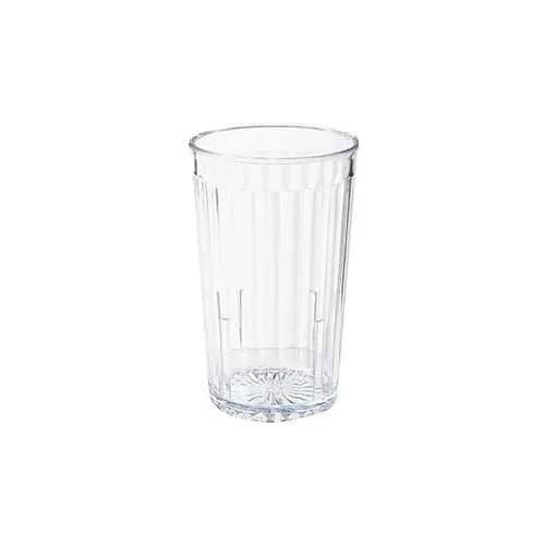 GET 8810-1-CL Spektrum Tumbler, 10 oz., Clear Textured SAN, 2-7/8" Dia × 4-1/2" H, 1 Dozen