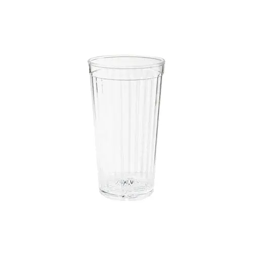 GET 8820-1-CL Spektrum Tumbler 20 oz, 3-1/2" dia x 5-3/4" H, Clear Textured, BPA Free SAN – 1 Dozen