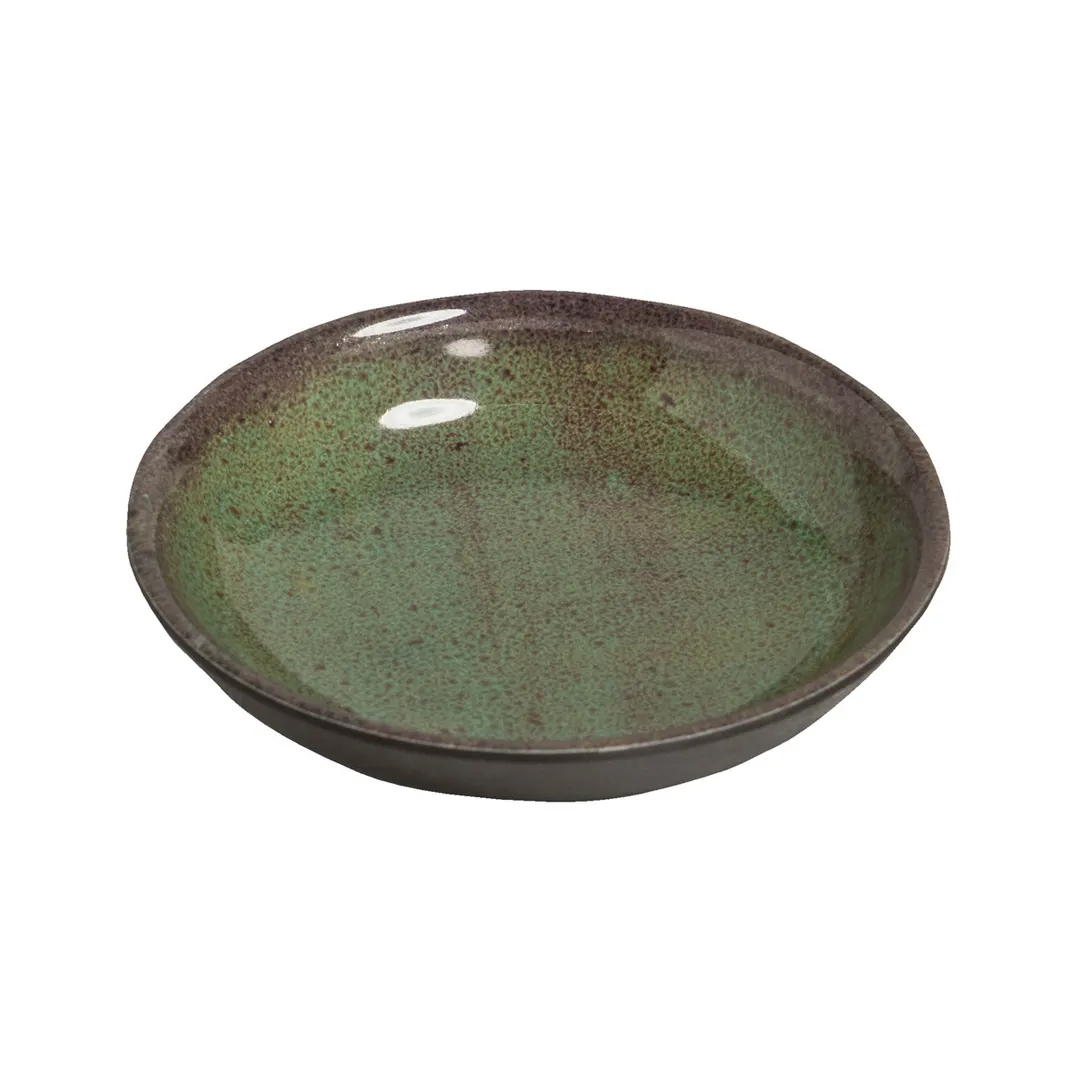 GET AM101 Cheforward Amaze Ramekin, 2-3/10 Oz., 4" Dia. X 1/2"H, Round, Green, Melamine