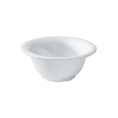 GET B-105-DW Diamond White™ Bowl, 5½" Dia x 2¼" H, 10‑11 Oz Capacity, White Melamine - 1 Dozen