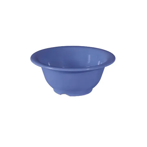 GET B-105-PB - Mardi Gras™ Bowl, 5½" Dia. x 2¼" H, 10 Oz, Blue Melamine, BPA-Free - 1 Dozen