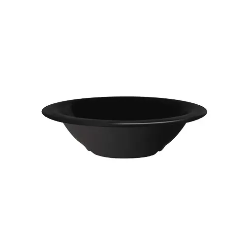 GET B-127-BK - Black Melamine Bowl, 7¼\" Dia x 1¾\" H, 12‑15 oz, Dishwasher Safe - Dozen