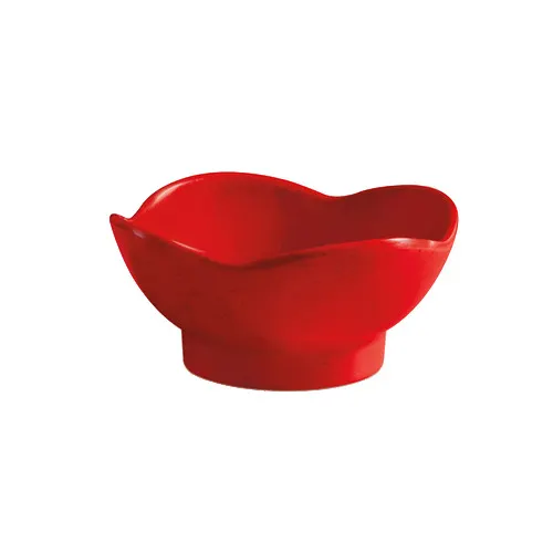 GET B-129-RSP Red Sauce Dish, 3 oz, 3.5" dia x 1.5"H, Round Melamine, Break-Resistant - 1 Dozen