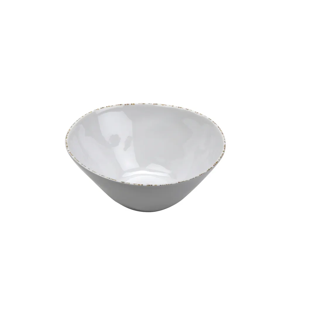 GET B-130-UM Urban Mill™ Bowl, 4 Qt., 11-1/4" Dia. x 5"H, Melamine Cream, Dishwasher Safe