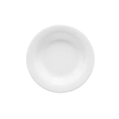 GET B-139-DW Diamond White™ Round Bowl, 9" Diameter, 13 Oz Capacity, Melamine White - 1 Dozen