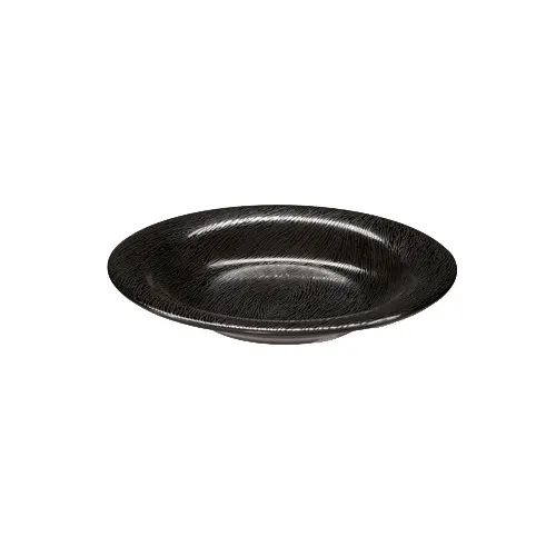 GET B-1391-BK Bowl, 13 Oz (16‑1⁄4 Oz Rim) 9" Dia, 12‑15 Oz Melamine Dishwasher Safe NSF - 1 Dozen