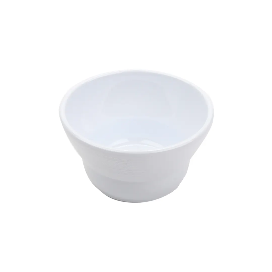 GET B-14-MN-W Soup Cereal Bowl, 5" Dia x 2.25" H, 16 Oz White Round Melamine, BPA‑Free - Dozen