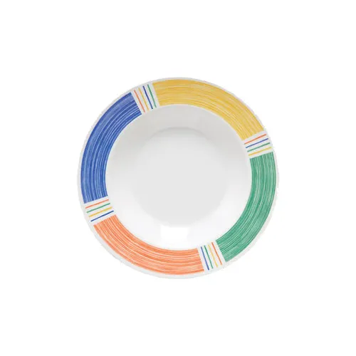 GET B-1611-BA Diamond Barcelona™ Bowl, 11-1/4" Dia, 16-19 Oz, Melamine Plastic, Design - 1 Dozen