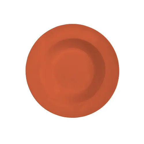 GET B-1611-RO Diamond Mardi Gras™ Bowl, 11-1/4" Dia x 1-3/4" H, 16-19 Oz, Orange Melamine - 1 Dozen