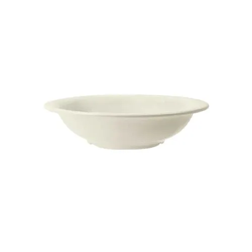 GET B-167-DI Diamond Ivory™ Bowl, 7" Diameter, 16-19 oz, Melamine, Ivory, Break‑Resistant - 1 Dozen