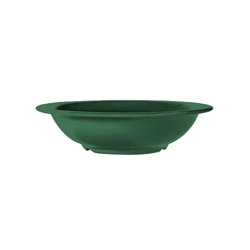 GET B-167-FG Diamond Mardi Gras™ Bowl, 7" Diameter, 16‑19 oz, Melamine, Rainforest Green - 1 Dozen