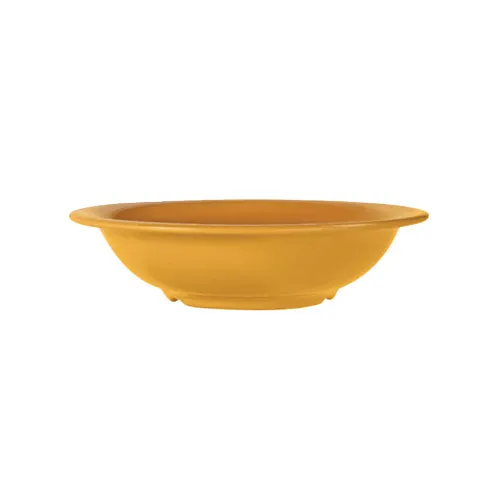 GET B-167-TY Diamond Bowl, 7½" Dia X 1¾" H, 16‑19 oz, Melamine, Yellow, Dishwasher Safe - 1 Dozen