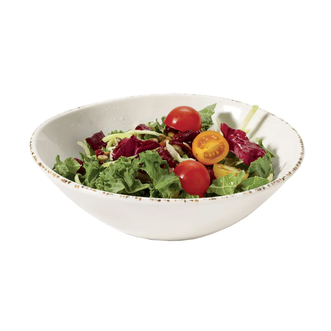 GET B-18-UM Bowl - 16 Oz (20 Oz Rim Full) 7" Dia x 1-3/4" H Round Beige Melamine - Dozen