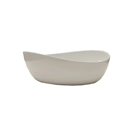 GET B-192-AW Osslo™ Bowl, 6 Qt., 16-3/4" x 10" x 3-1/2"H, Oval, Melamine, White