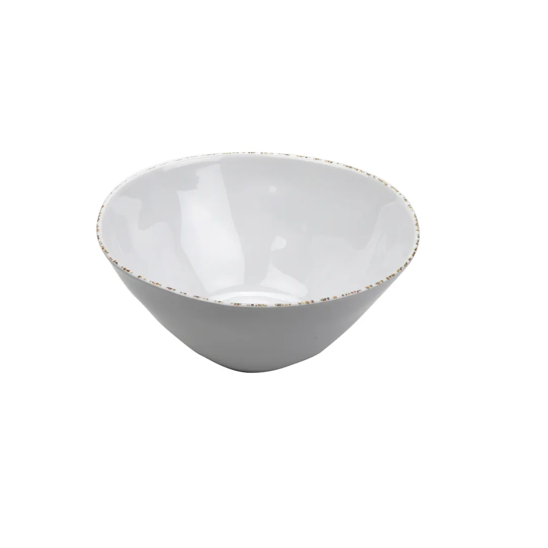 GET B-193-UM Urban Mill Bowl – 6 Qt, 13" Dia., 5-1/2" H, Round, Cream, Melamine, BPA‑Free