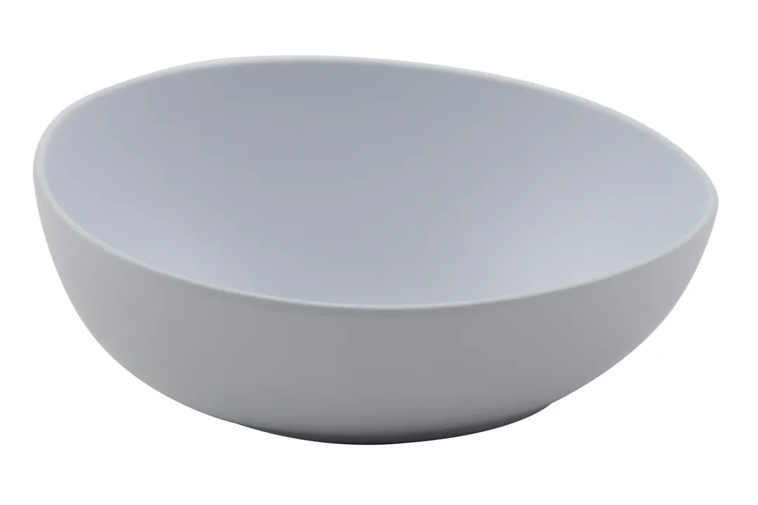 GET B-2020-W Riverstone Soup/Salad Bowl, 7" Diameter, 20‑23 oz, White Melamine, BPA-Free - 1 Dozen