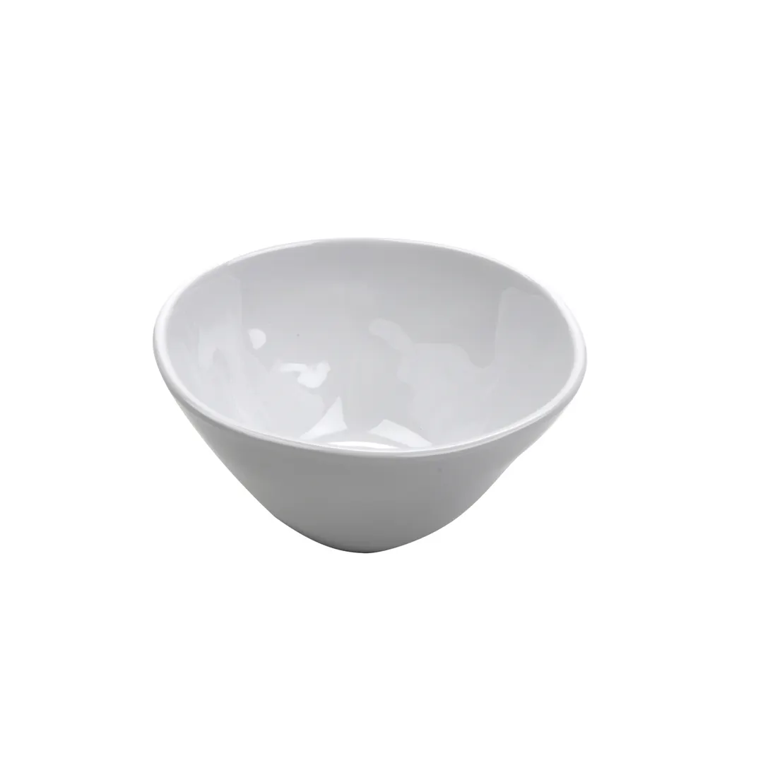 GET B-22-AM-W Arctic Mill Bowl, 22 oz 6‑1/4" Dia x 2.75" H, White Melamine, NSF - 1 Dozen