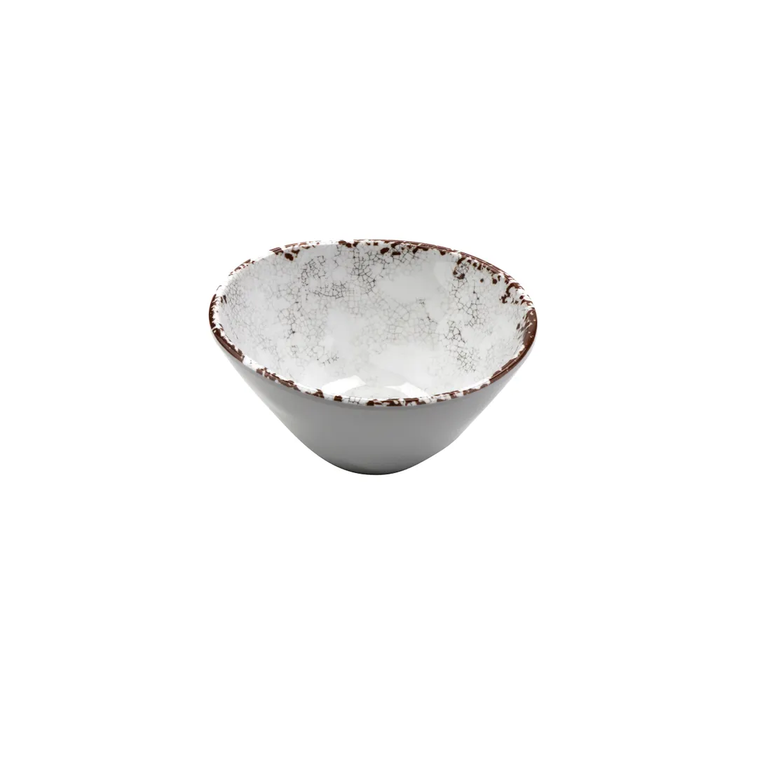 GET B-22-FM Bowl, 22 Oz 6-1/4" Dia x 2.75" H, Round Beige Melamine, NSF Certified - 1 Dozen