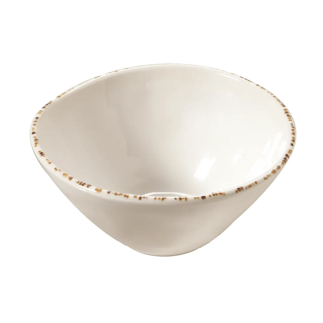 GET B-22-UM Urban Mill™ Bowl - 22 oz Beige Melamine 6-1/4" Dia x 2-3/4" H, BPA-Free - 1 Dozen