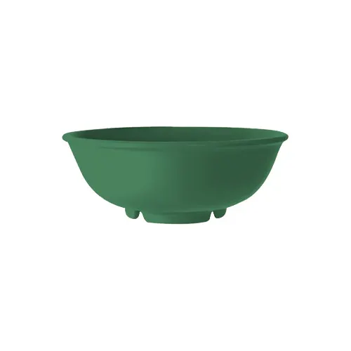GET B-24-FG Mardi Gras™ Bowl 7" Diameter, 24 Oz Melamine, Green, Dishwasher Safe, BPA‑Free - 1 Dozen