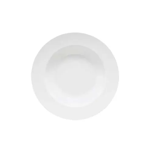 GET B-2412-DW Diamond White™ Bowl, 12" x 2" (24 Oz), White Melamine, BPA-Free, NSF - 1 Dozen