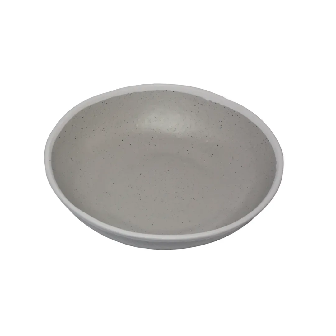 GET B-310-DVG - 10" Diameter x 2¼" High, 1.5 Qt Round Melamine Bowl, Dove Gray - Dozen