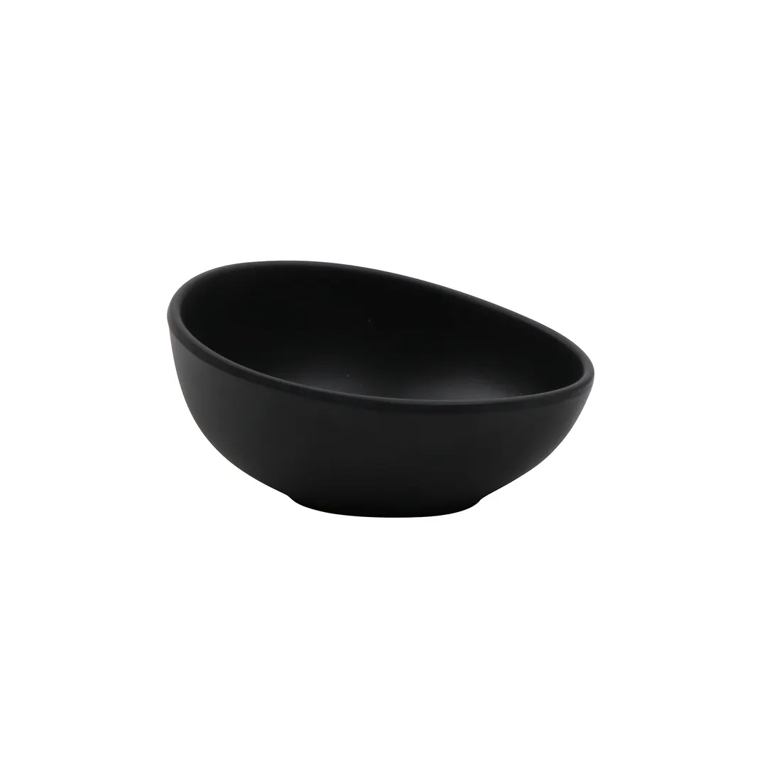 GET B-401-DG Riverstone Ramekin, 2 Oz, Dark Gray Melamine, 3-1/2" x 1-3/4"H, 1 Dozen
