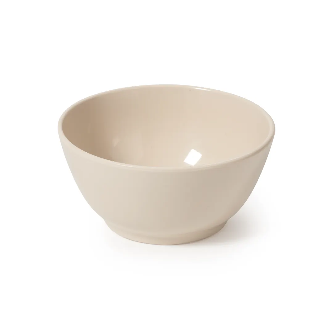 GET B-44-MA Salad/Soup Bowl, 4.75" Dia. x 2"H, 10 oz, Beige Melamine, Break‑Resistant - 1 Dozen