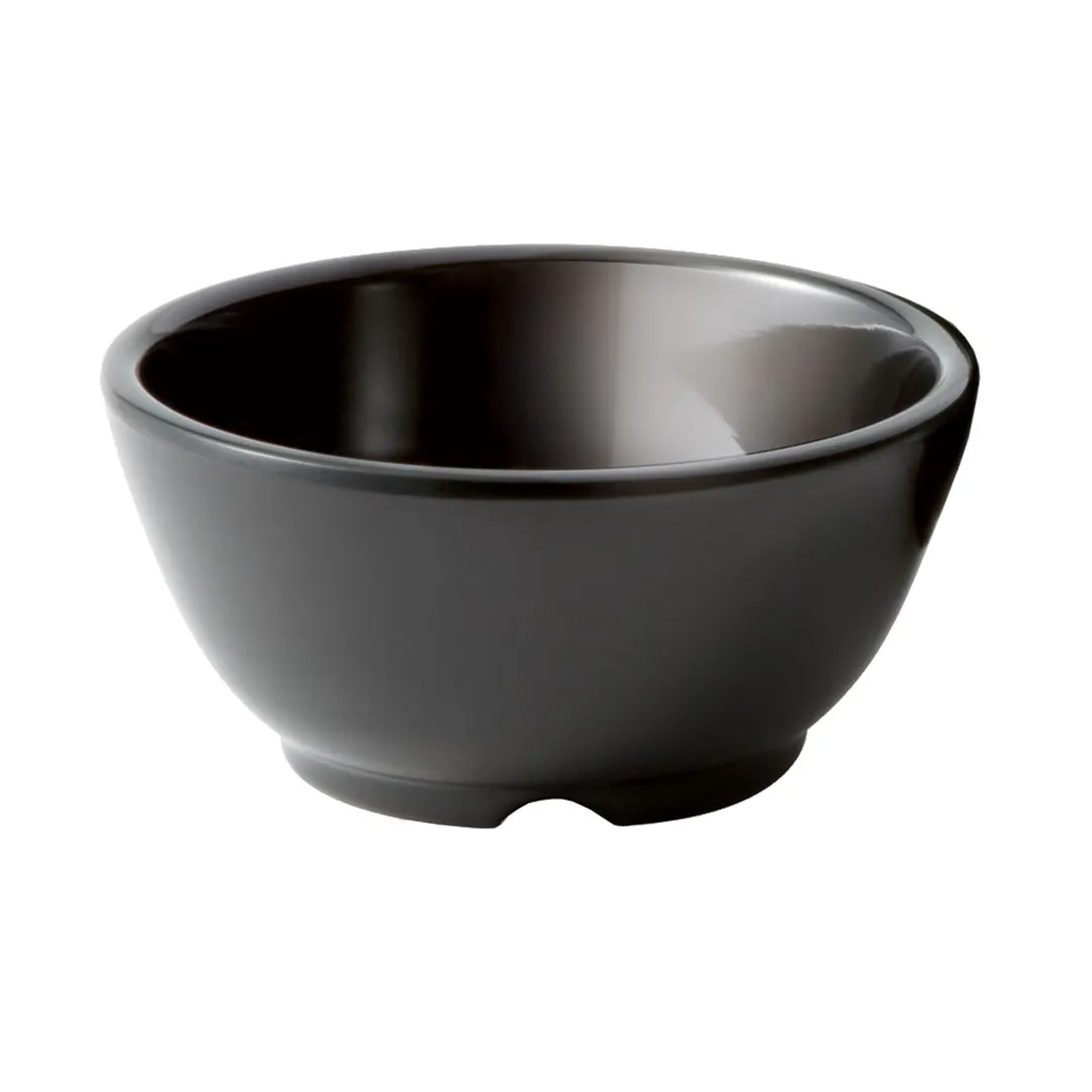 GET B-45-BK Black Elegance™ Bowl - 4½" Dia x 2¼" H 10-11 oz BlackMelamine, Dishwasher Safe - 1 Dozen