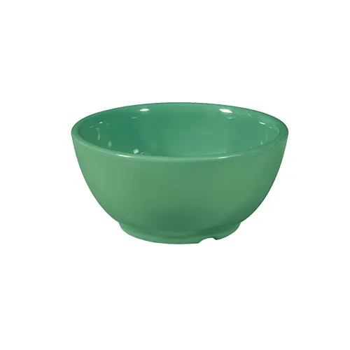 GET B-45-FG Diamond Mardi Gras™ Bowl 4.5" Dia x 2.25" H,10‑11 oz Melamine Rainforest Green - 1 Dozen