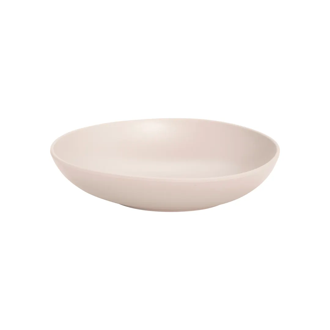GET B-4500-LG Riverstone Salad Bowl, 38 oz 1-2 qt, 9" Dia x 2-2/5" H, Melamine Gray - Dozen