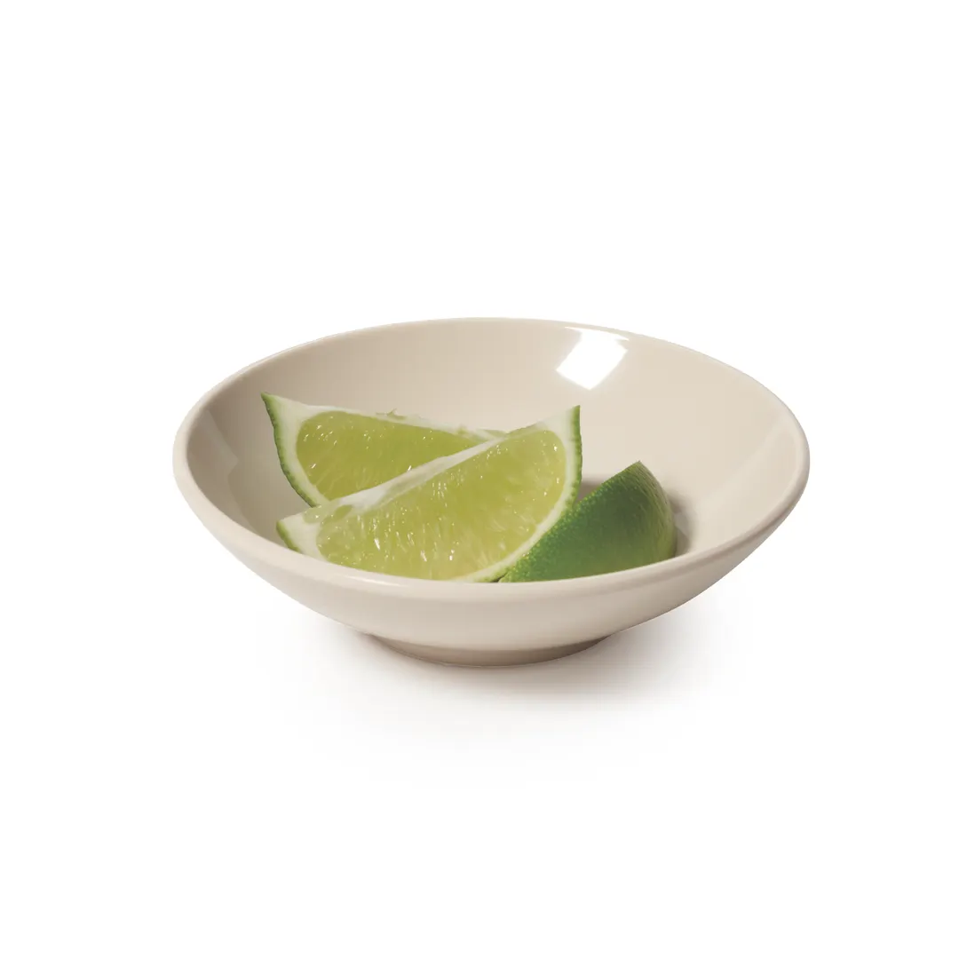 GET B-453-MA Settlement™ Side Dish Bowl 4.5 Oz 4-1/2" Dia x 1"H Melamine Beige BPA Free - 1 Dozen
